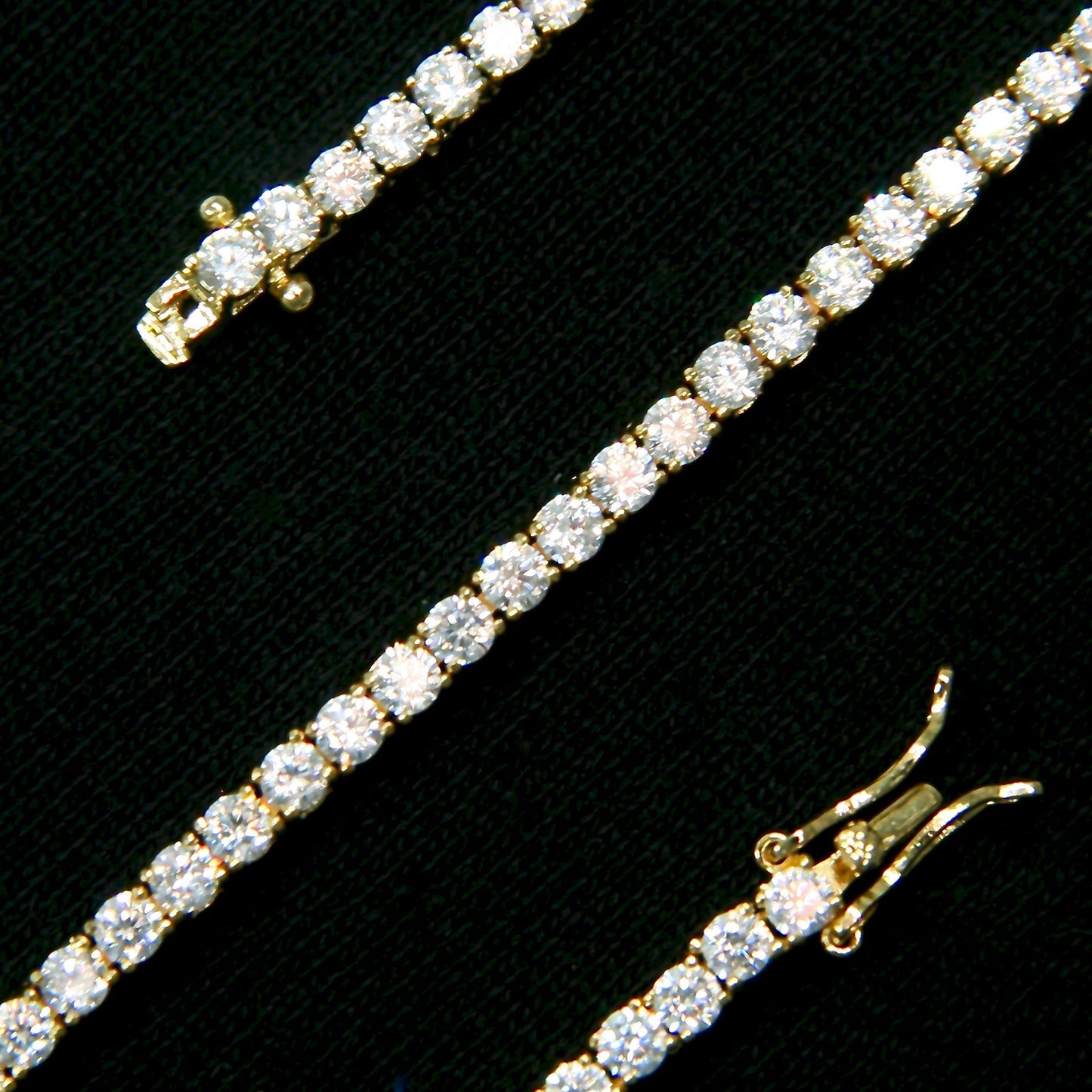 3MM GOLD PLATED TENNIS CHAIN