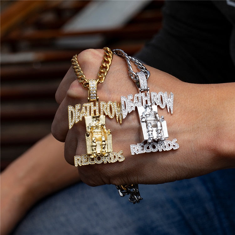 Gold Plated Death Row Custom Hanger