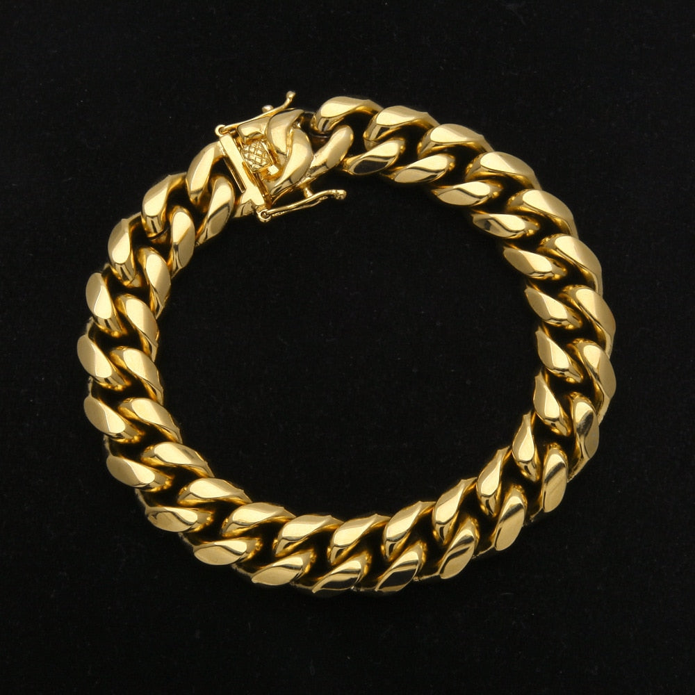 12mm Miami Cuban Armband