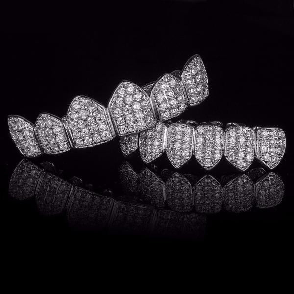 6/6 Iced Out Royal Grillz Set