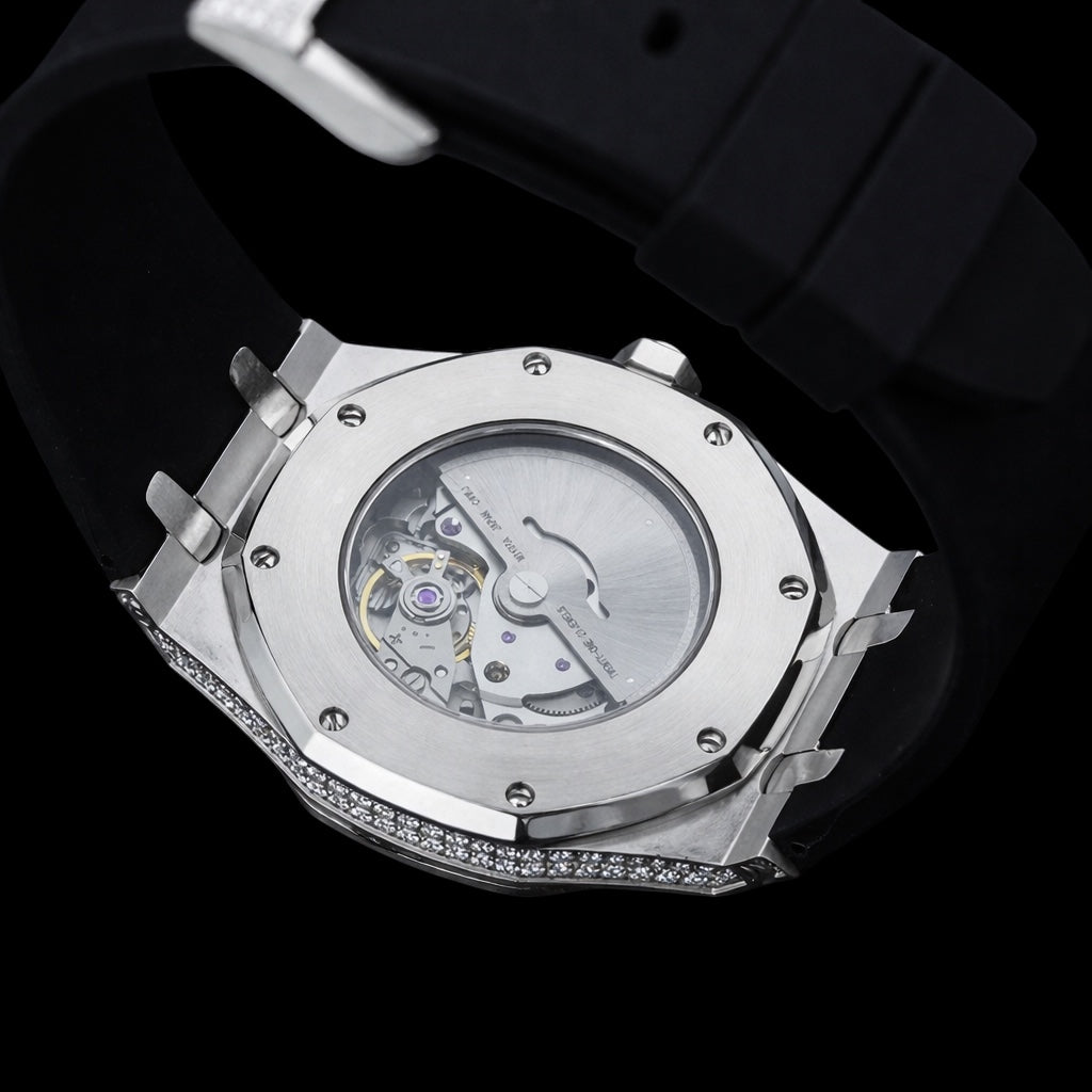 Royal Majestic Arabic 42mm – Moissanite Horloge