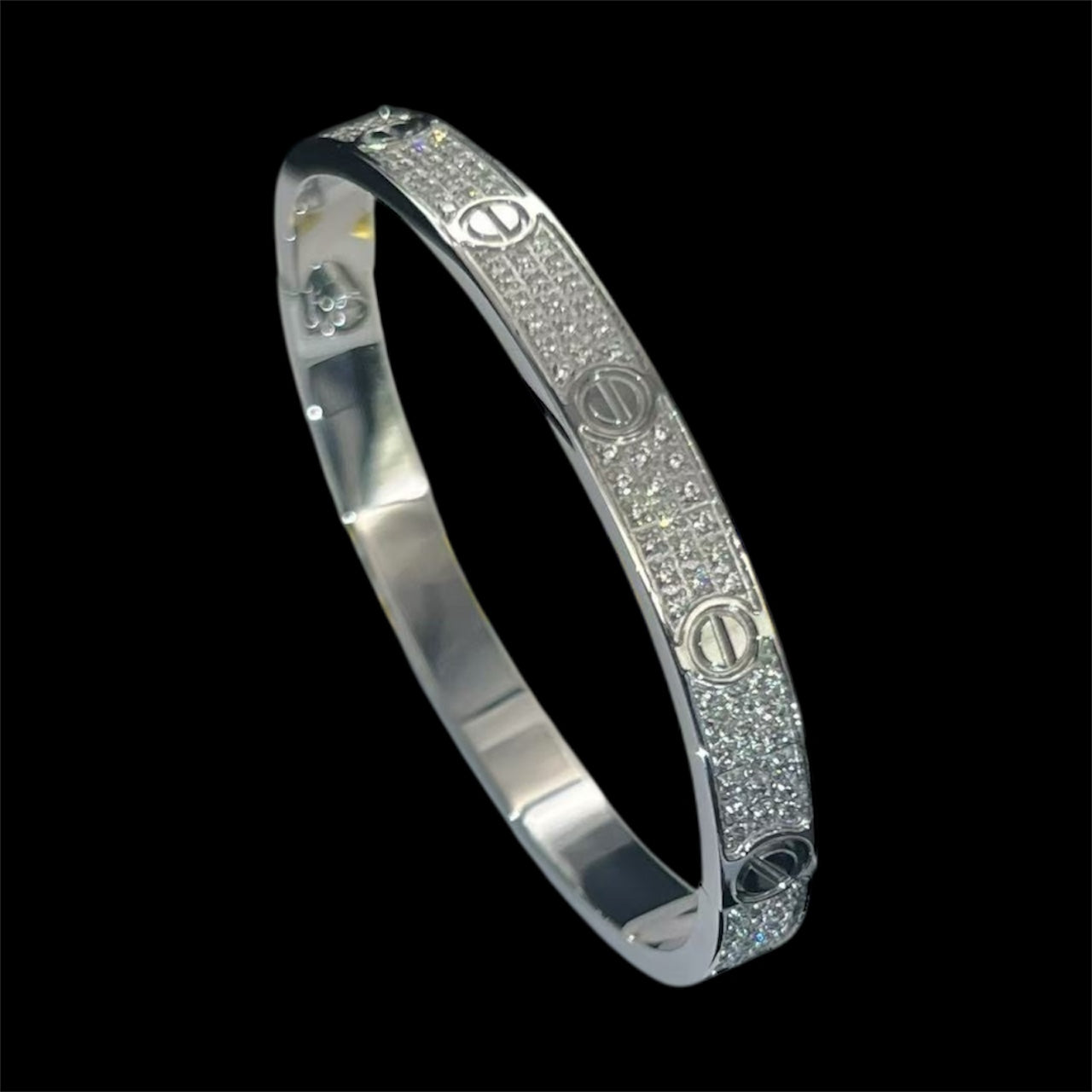 Iced Bangle Armband