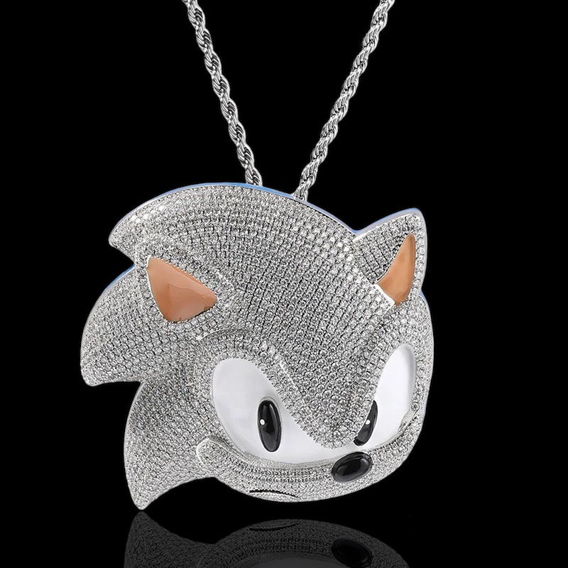 Custom Sonic Head Pendant