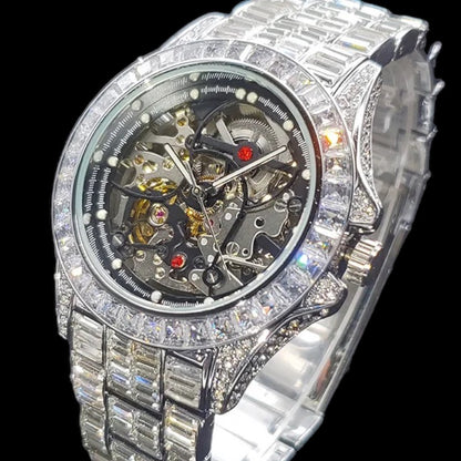 Baguette Diamanten Automatische Rollie Horloge
