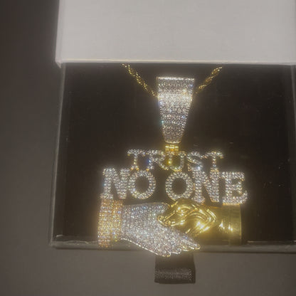 Trust No One Pendant