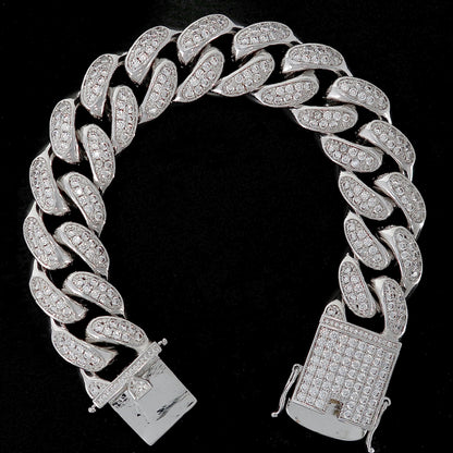 18mm Iced Out Miami Cuban Armband