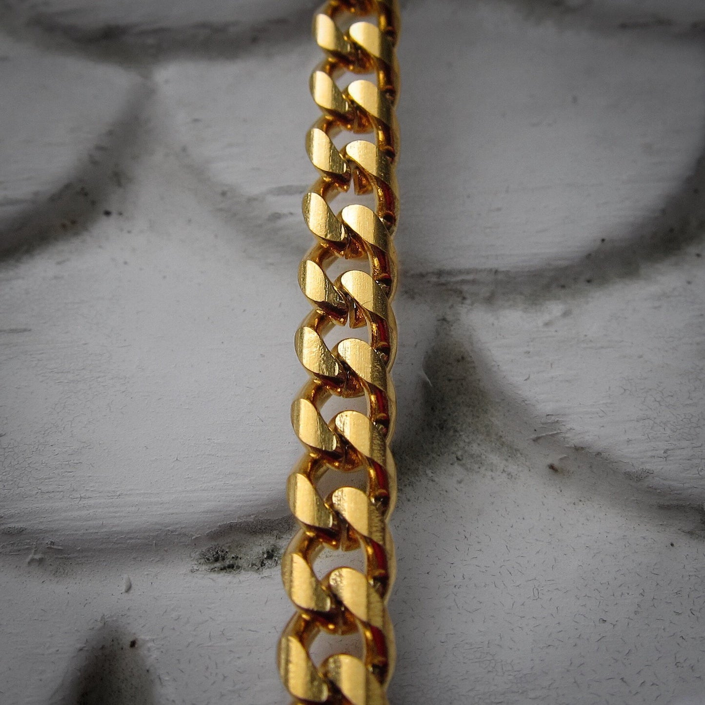 5mm Gold Plated Miami Cuban Necklace