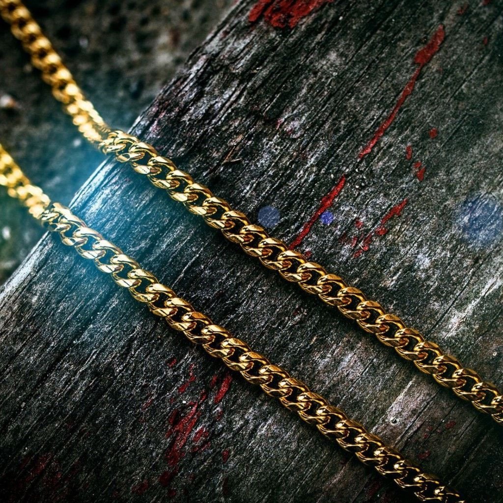 5mm Gold Plated Miami Cuban Necklace