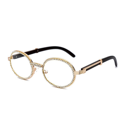 ICED OUT GOLDPLATED GLASSES | VINTERA