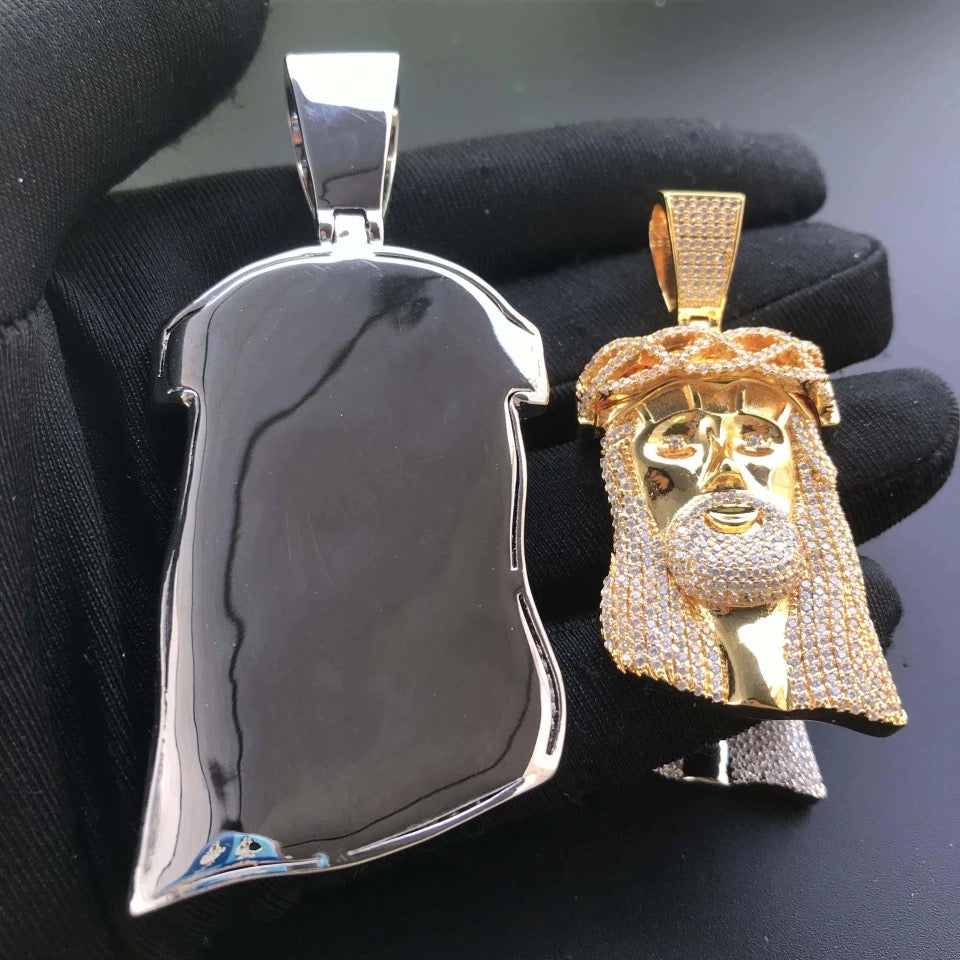 Jezus Hanger + Cuban ketting