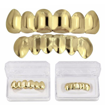 Gold plated Grillz Set