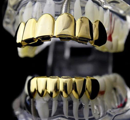 Gold plated Grillz Set