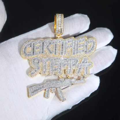 Gold Plated Certified Steppa Pendant