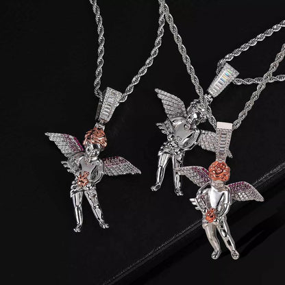 Multikleur Cupido Engel Hanger
