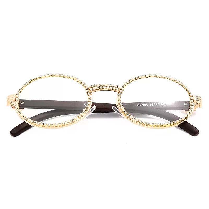 ICED OUT GOLDPLATED BRIL | VINTERA