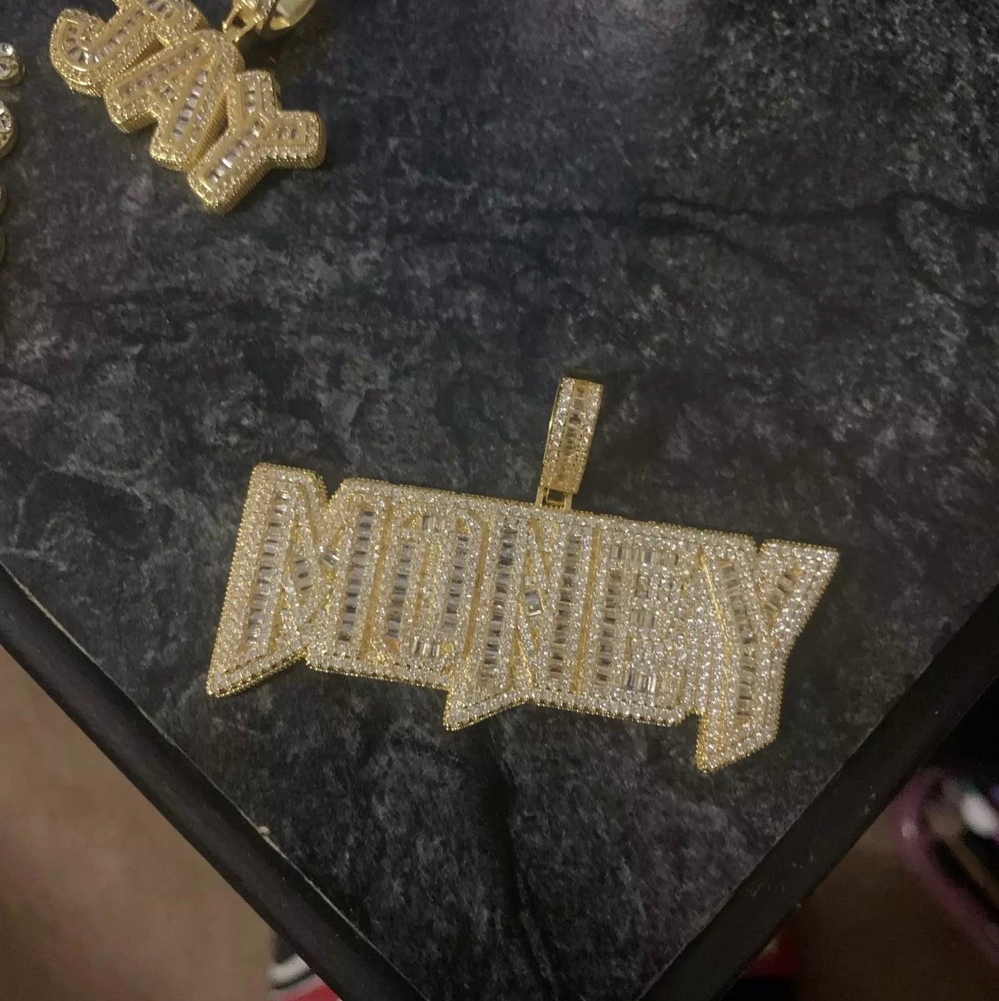 Gold Plated Money Pendant