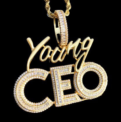 Gold Plated Young CEO hanger