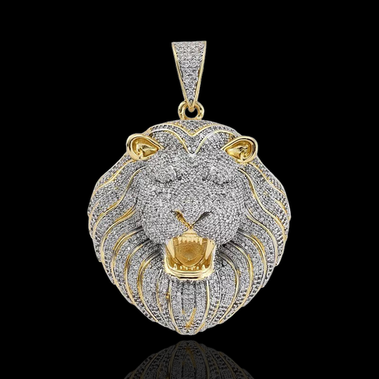 Lion head pendant