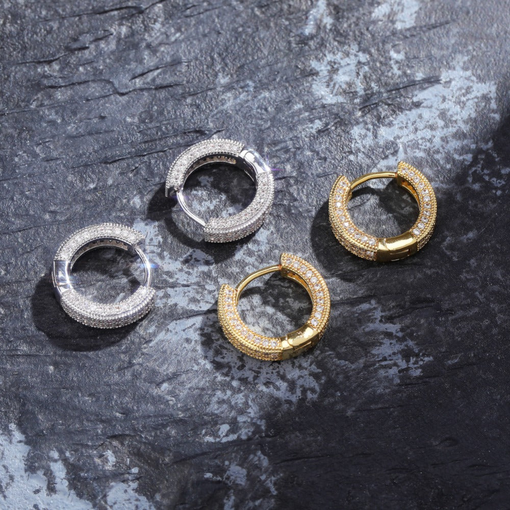 24mm Iced out Earrings 