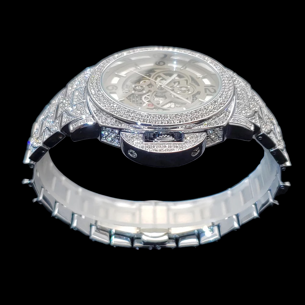 Iced Out | Automatische Titan Watch