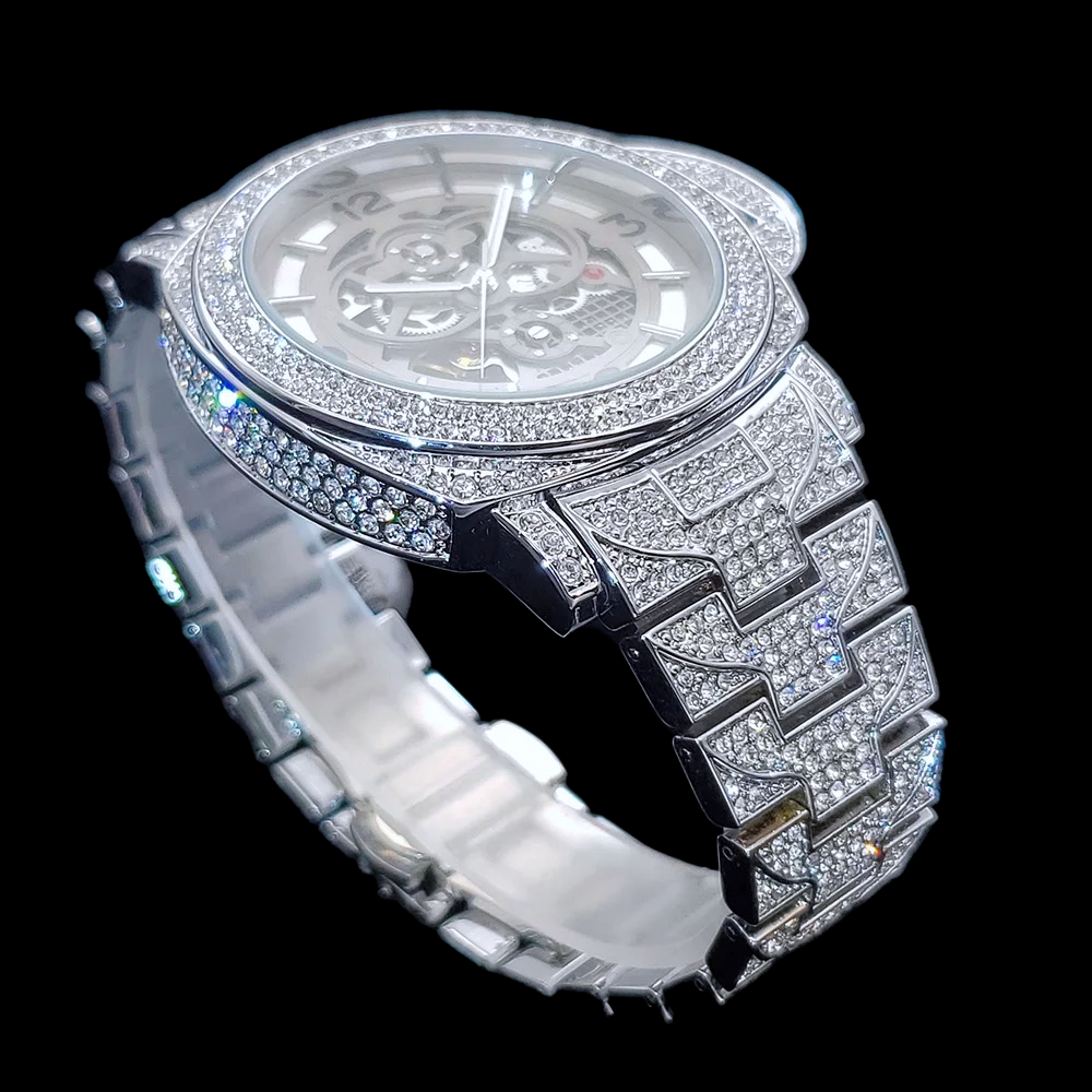 Iced Out | Automatische Titan Watch