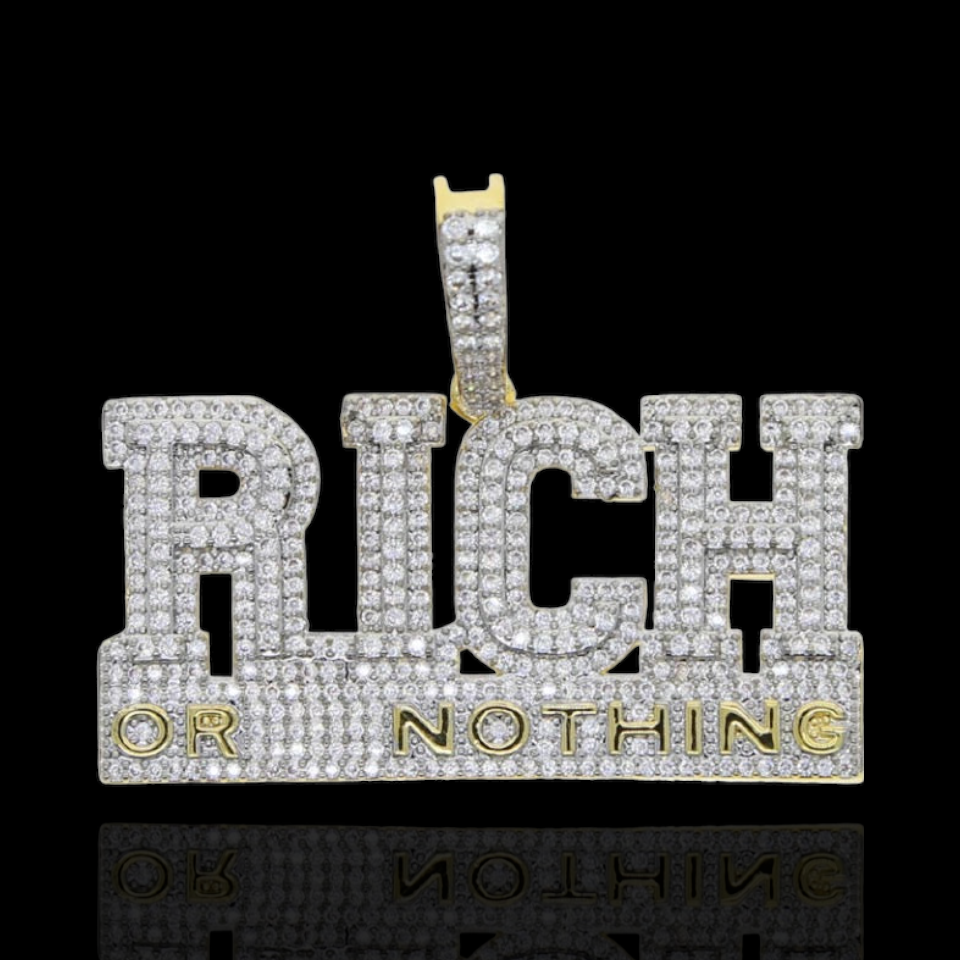 Rich or Nothing Hanger