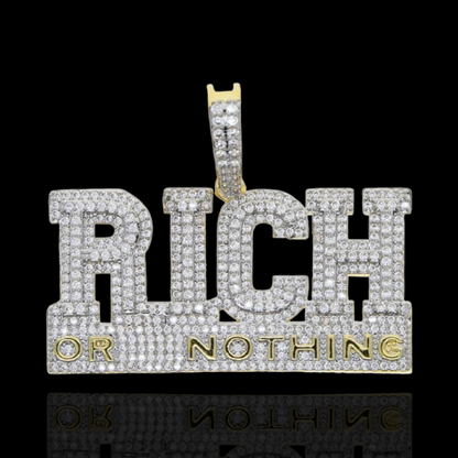 Rich or Nothing Hanger