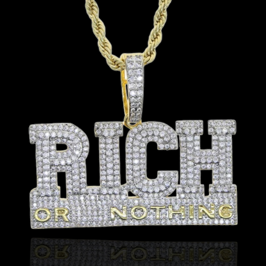 Rich or Nothing Hanger