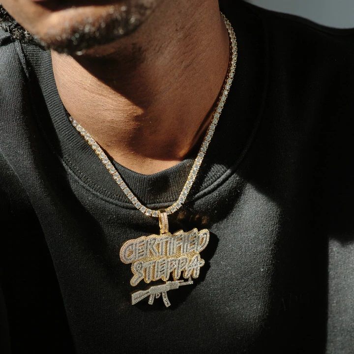 Gold Plated Certified Steppa Hanger