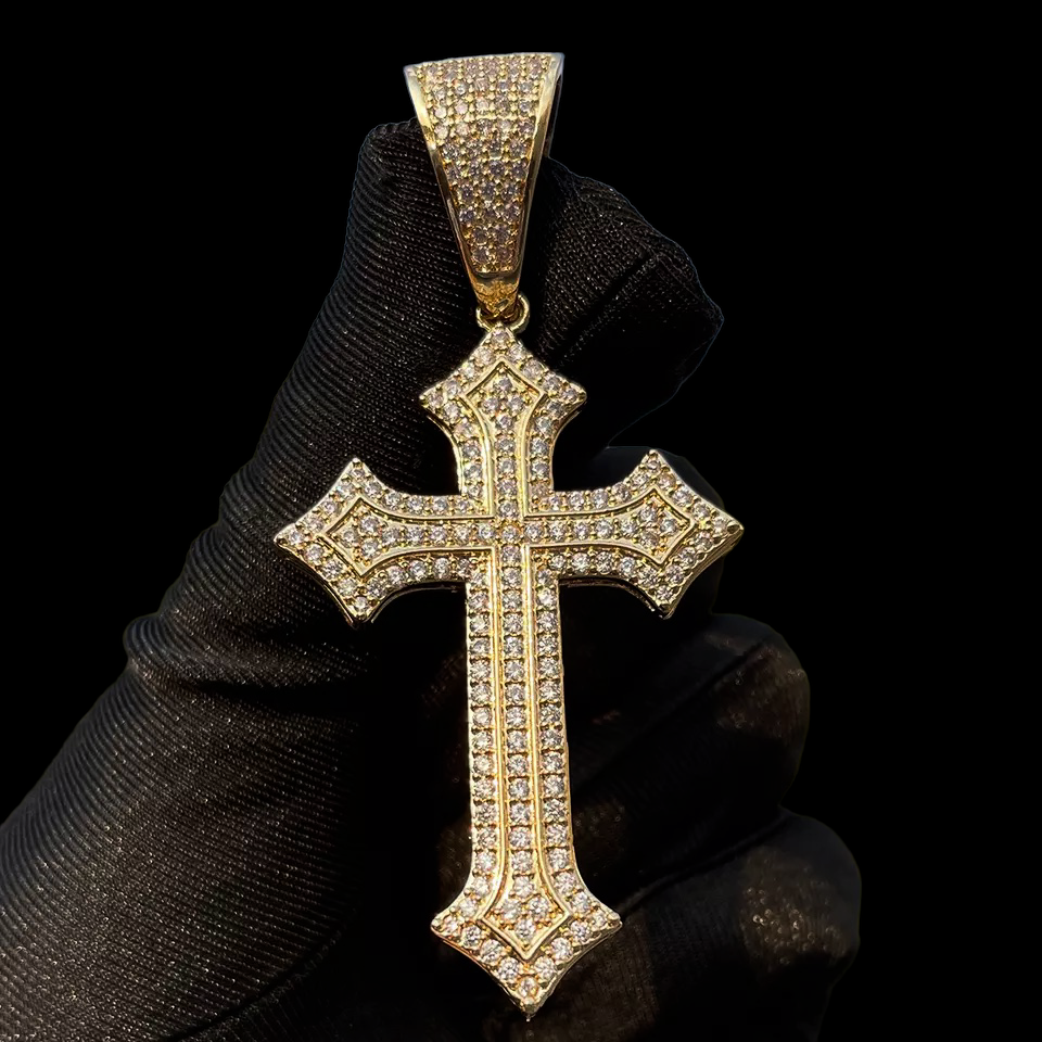 Gold Plated Celtic Cross Pendant