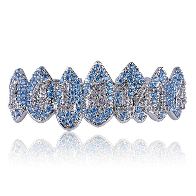 Blue Shark Grillz Set