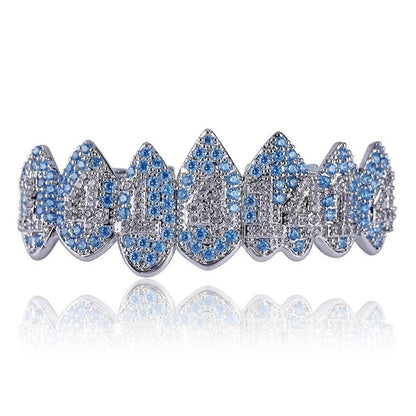 Blue Shark Grillz Set