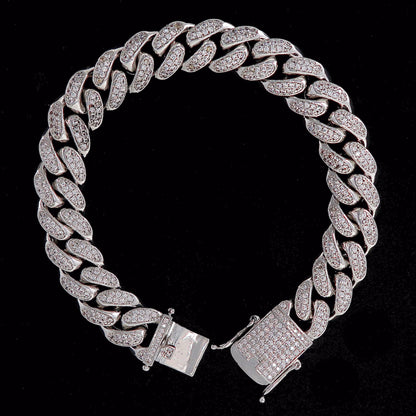 12mm Iced Out Miami Cuban Armband